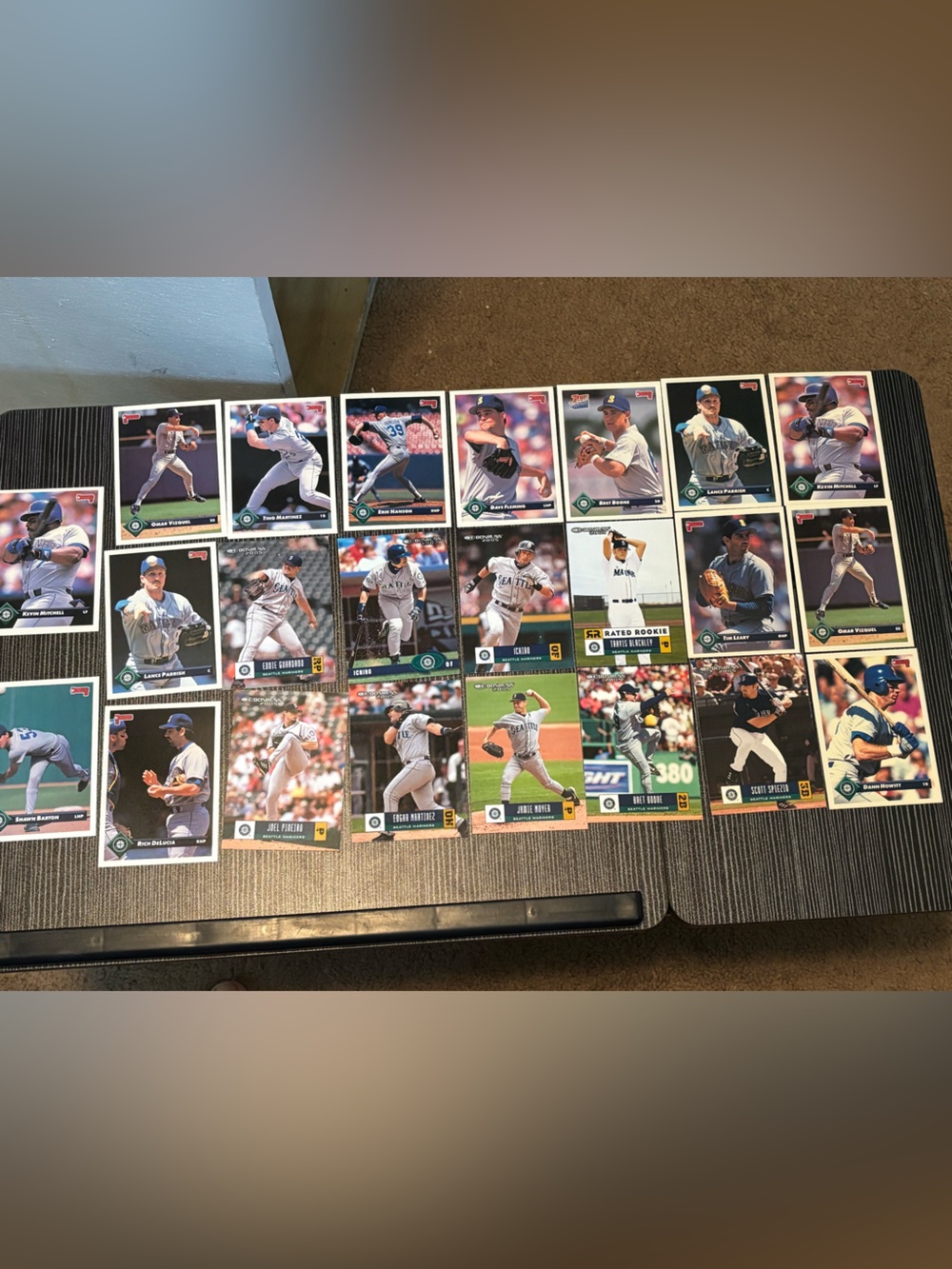 Seattle Mariners Card Lot Ichiro Edgar Martinez Jay Buhner 24 Cards
